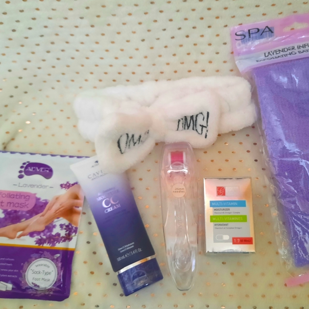Self care Bundle (hair,face, body and feet)